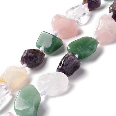 Natural Mixed Gemstone Beads Strands
