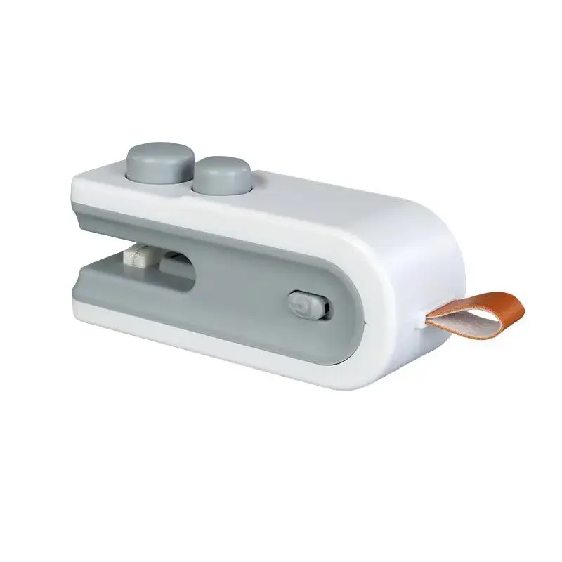 Portable Mini Vacuum Sealer, USB Rechargeable Self-sealing Food Bag Sealer, Multi-purpose Household Kitchen Appliances for Ho...