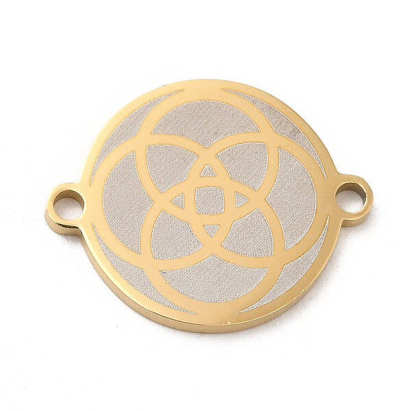 Ion Plating(IP) 304 Stainless Steel Connector Charms