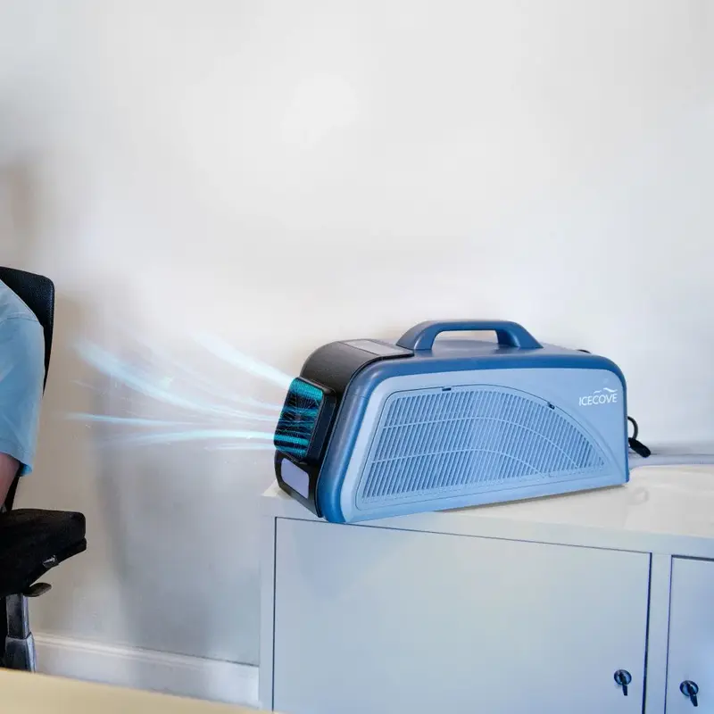 SUNJOY IceCove Portable Air Conditioner for Outdoor Tents and Indoors - Blue