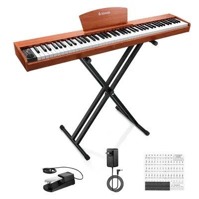 Donner DEP-1S Beginner Digital Piano Kit - Natural Upgraded / Piano