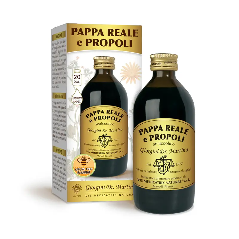 Dr Giorgini Royal Jelly and Propolis Non-Alcoholic 200ml