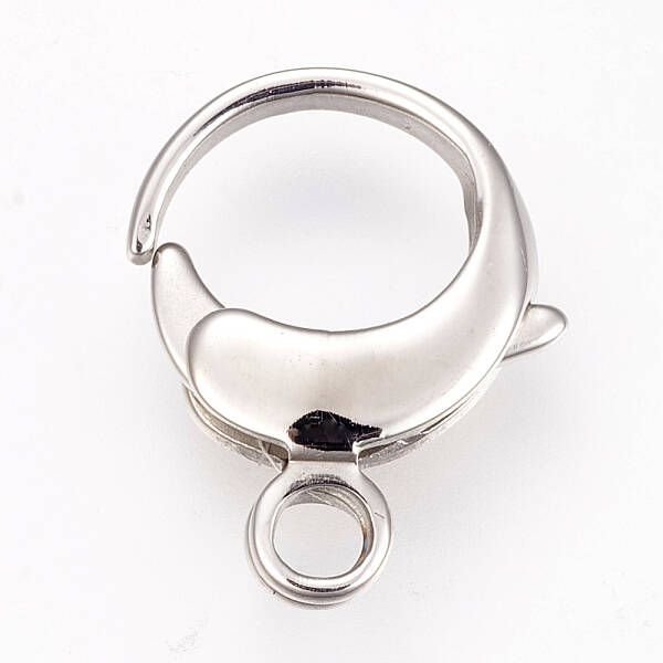 Tarnish Resistant 304 Stainless Steel Lobster Claw Clasps