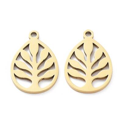 Ion Plating(IP) 316L Surgical Stainless Steel Pendants