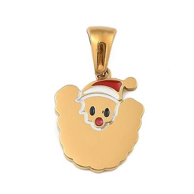 Christmas Theme 304 Stainless Steel Pendants