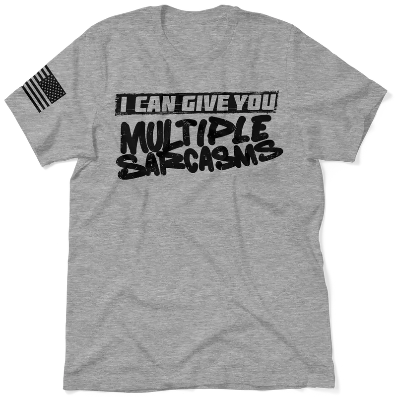Multiple Sarcasms - Safety T-Shirt