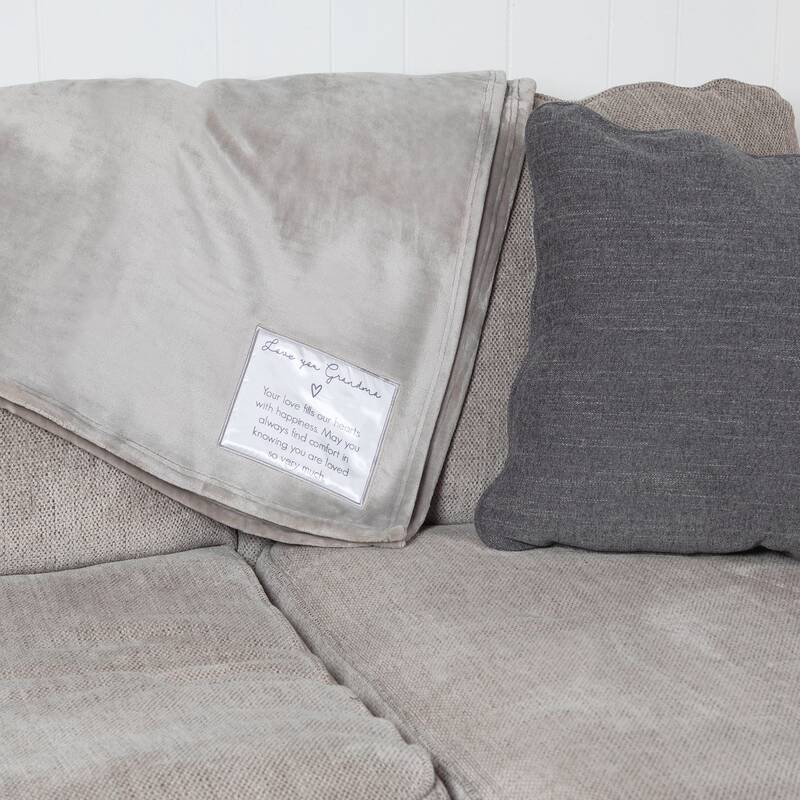 Love You Cozy Royal Plush Blanket - Love You Mom