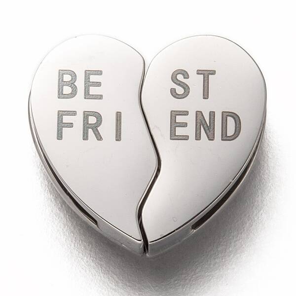 Tarnish Resistant 304 Stainless Steel Split Slide Charms