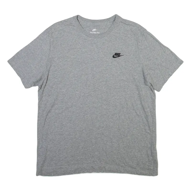NIKE Mens T-Shirt Grey L