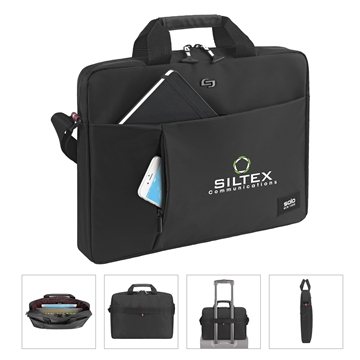 5 Promotional Solo NY Lead Slim Briefcase - Laptop Compatible & ...