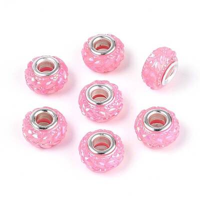 Opaque Resin European Beads