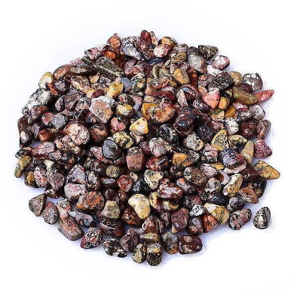 Natural Leopard Skin Jasper Tumbled Chips