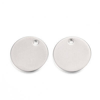 Non-Tarnish 304 Stainless Steel Stamping Blank Tag Pendants