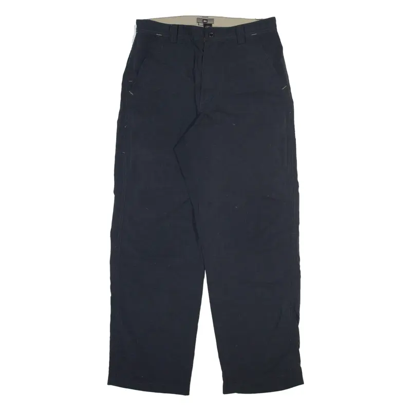 REI Mens Trousers Black Relaxed Straight Nylon W32 L30