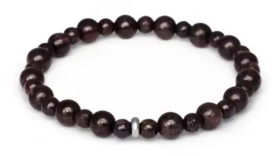 Agato Garnet bracelet MINK155/17