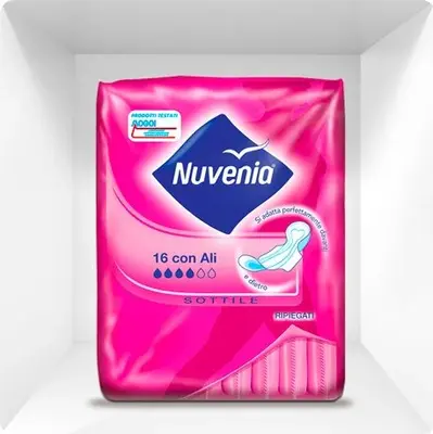 Nuvenia Normal Thin Pads with Wings 16 Pads