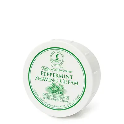 Peppermint Shaving Cream Taylor of Old Bond Street