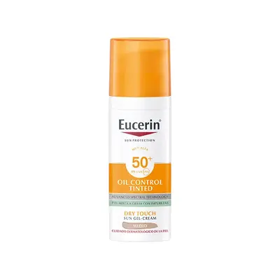 Eucerin Crema Gel Controllo Olio Colore Medio SPF50+ 50ml