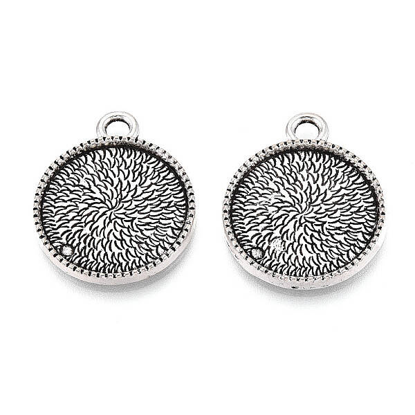 Tibetan Style Alloy Pendant Cabochon Settings