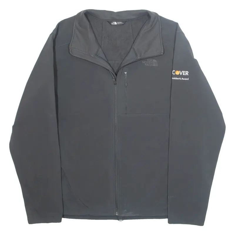 THE NORTH FACE Mens Fleece Jacket Grey XL