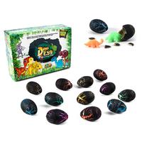 Hatching Dinosaur Eggs, 12pcs/set Crack Colorful Grow Dino Egg That Hatch in Water Growing Pet Birthday Easter Party Favors G...