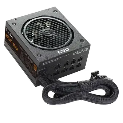 EVGA 110-BQ-0650-V1 | 650-Watts 100-240V 50-60Hz 80-Plus Bronze ATX Semi-Modular Power Supply