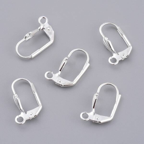 Brass Leverback Earring Findings