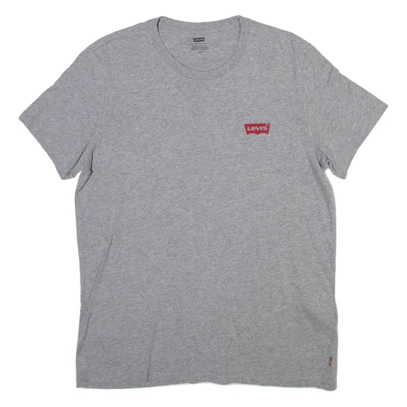 LEVI'S Mens T-Shirt Grey L
