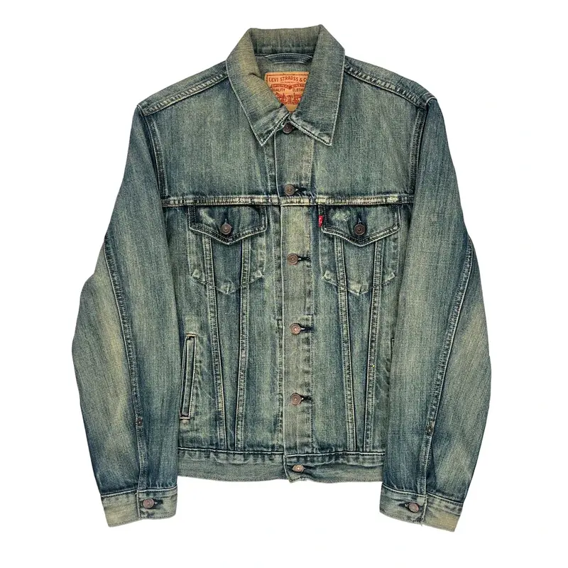 Levis Denim Jacket - Medium Blue Cotton