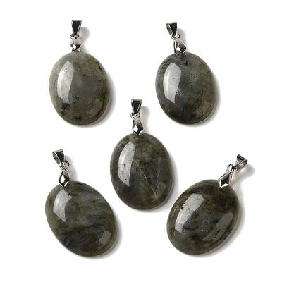Natural Labradorite Pendants