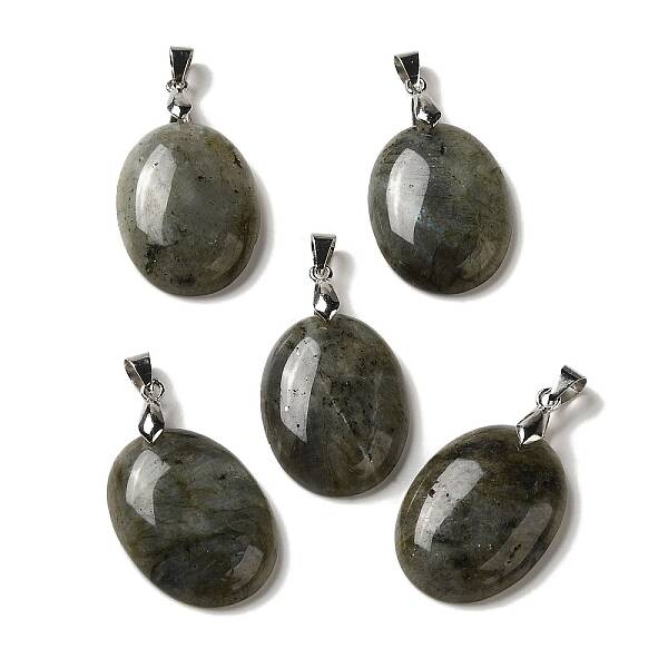 Natural Labradorite Pendants