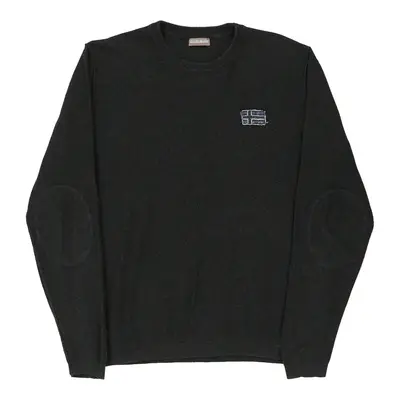 Napapijri Jumper - Large Grey Cotton