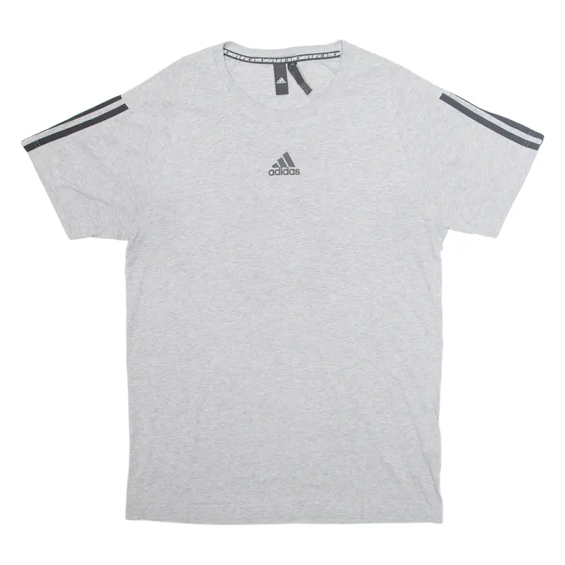 ADIDAS Mens T-Shirt Grey L