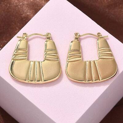 304 Stainless Steel Hoop Earrings for Women