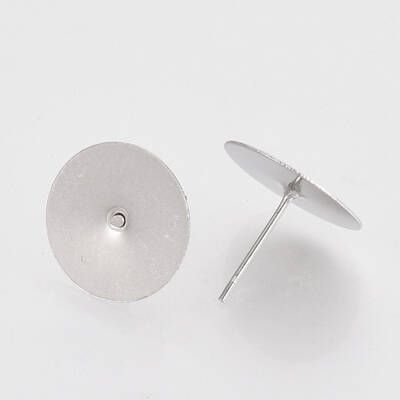 Tarnish Resistant 304 Stainless Steel Stud Earring Findings