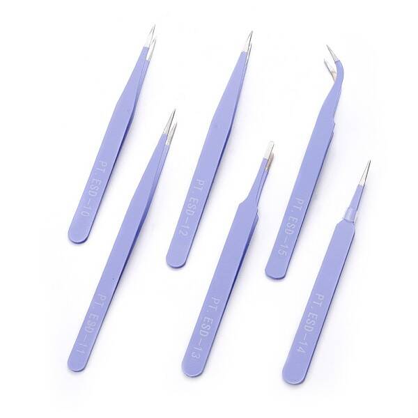 Tarnish Resistant Stainless Steel Beading Tweezers Sets