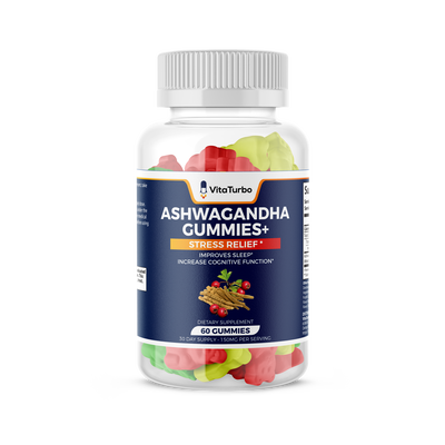 Ashwagandha Gummies+  60 Count - 42 Grams Per Serving