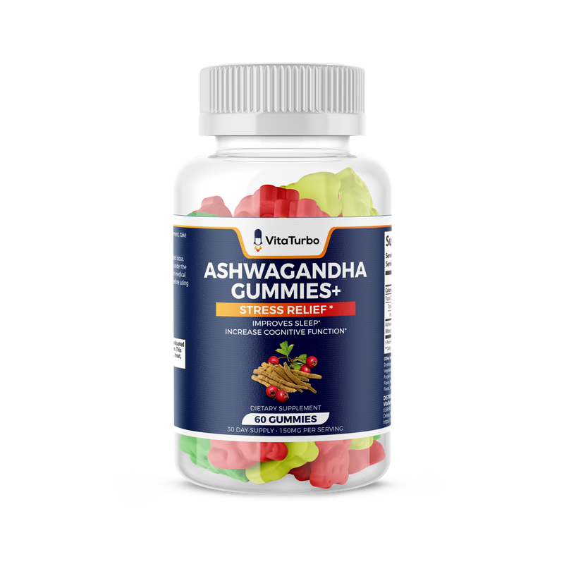 Ashwagandha Gummies+  60 Count - 42 Grams Per Serving