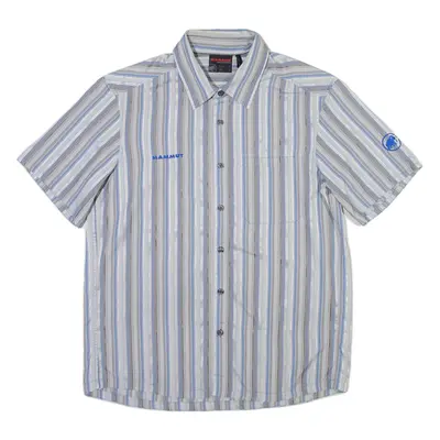 MAMMUT Mens Shirt Blue Striped L