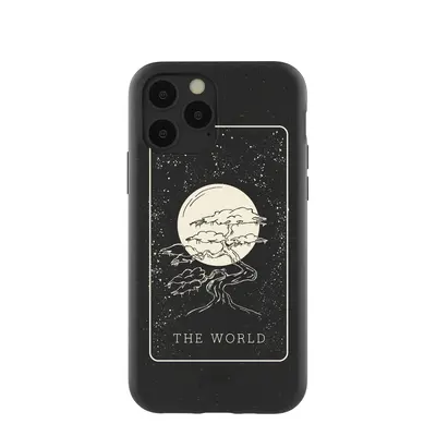 Black The World iPhone 11 Pro Case