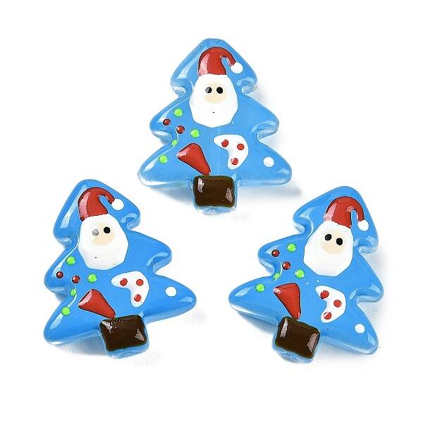 Christmas Theme Handmade Lampwork Beads