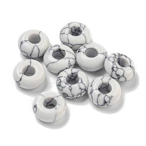 Synthetic Howlite Beads