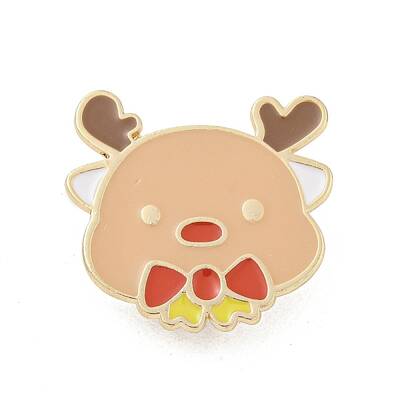 Christmas Theme Cartoon Alloy Brooches