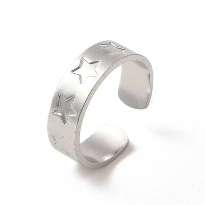 Non-Tarnish 201 Stainless Steel Finger Rings