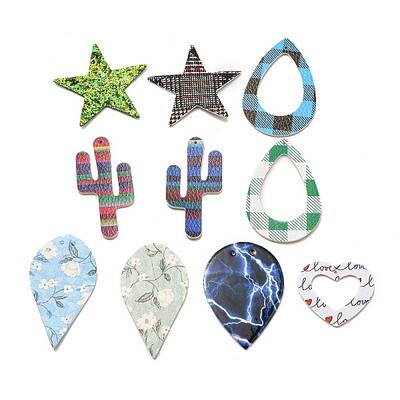 PU Leather Big Pendants