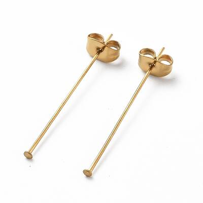 Ion Plating(IP) 304 Stainless Steel Flat Head Pins