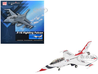 Lockheed F-16D Fighting Falcon Fighter Aircraft No.7, Thunderbirds, Nellis Air Force Base (2017) United States Air Force A...