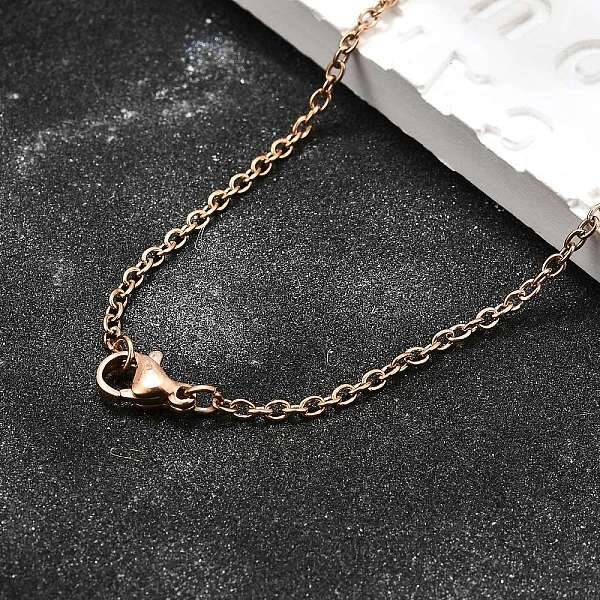 304 Stainless Steel Cable Chain Necklace Making