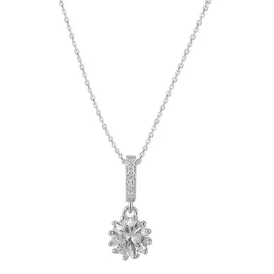 Beneto Silver necklace with zirconia AGS1142/47