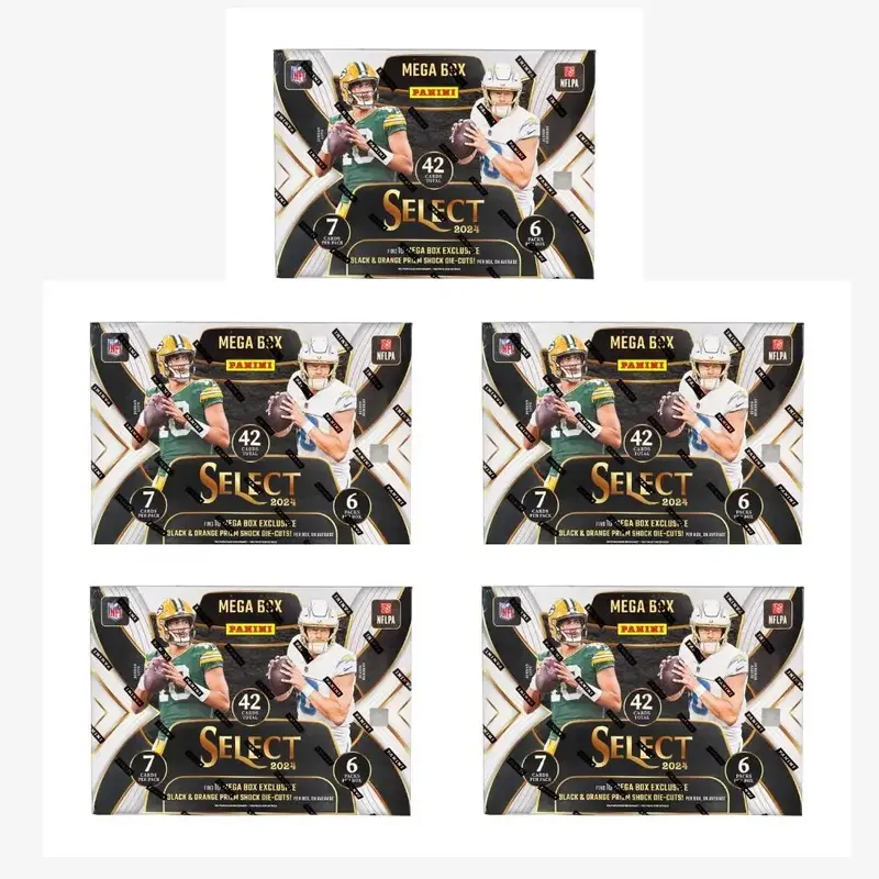 5X 2024 Panini Select Football Hobby Mega 5 Box PYT #326